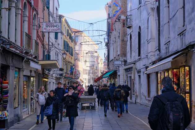 Streets of Venice, Italy 